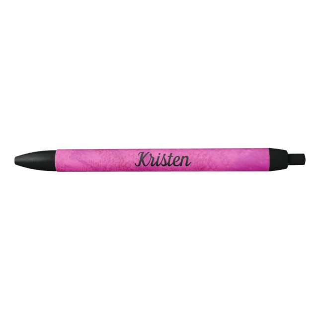 Cerine Pink Paint Pattern Kugelschreiber (Vorderseite)