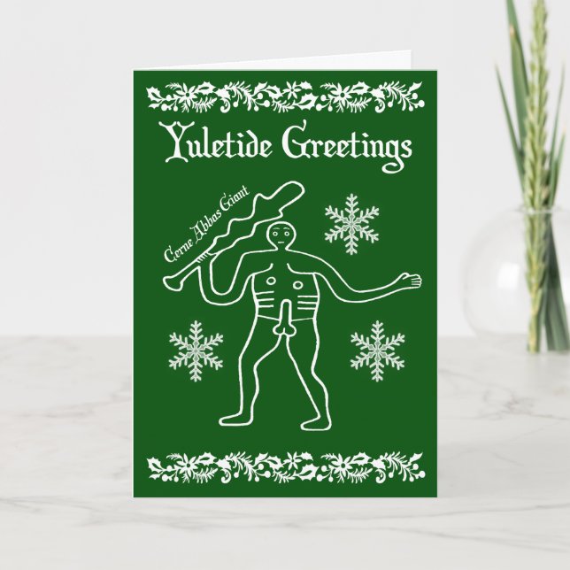 Cerne Abbas Giant, Yuletide, Weihnachten (Vorderseite)