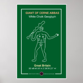 Cerne Abbas Riant Poster