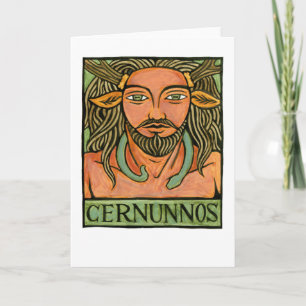 Cernunnos Grußkarte Karte