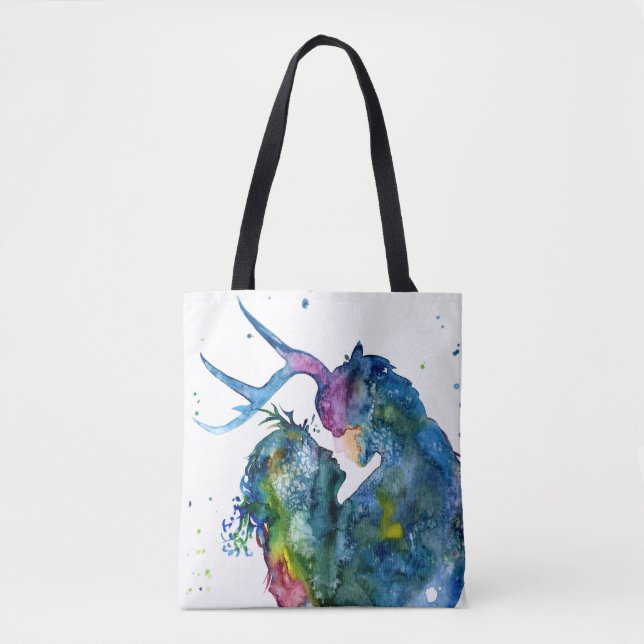 Cernunnos und Maiden Tote Bag (Vorderseite)