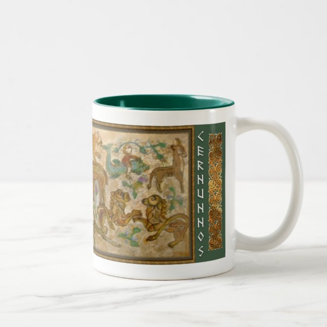 Cernunnos Zweifarbige Tasse (Rechts)