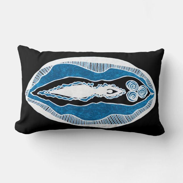 Cerridwen Goddess Yoni Lendenkissen (Vorderseite)