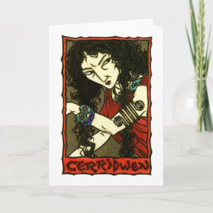 Cerridwen Greeting Card Karte