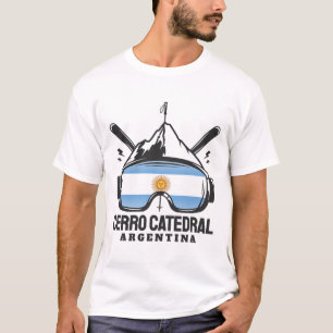 Cerro Catedral Argentinien Skigebiet Rückfahrt Ski T-Shirt