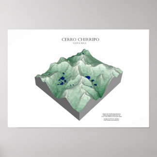 Cerro Chirripo, Costa Rica Poster