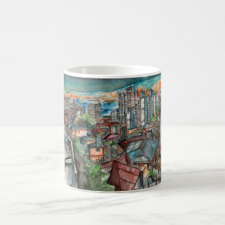Cerro Concepción de noche  Kaffeetasse