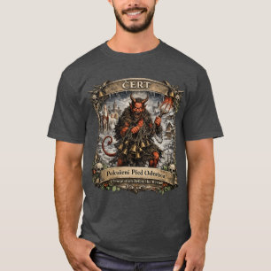 Čert Folklore – Tschechische Nikolaus-Tradition T-Shirt