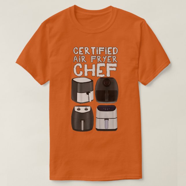 Certified Air Fyer Koch T-Shirt (Design vorne)