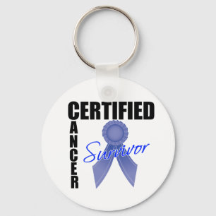Certified Cancer Survivor - Colon Cancer Schlüsselanhänger