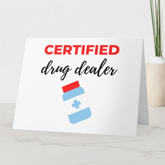 Certified Drug Dealer 2 Karte (Vorderseite)
