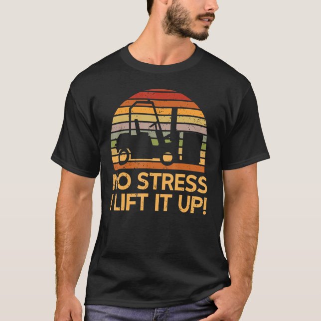 Certified Forklift Operator Forklift Driver 2 T-Shirt (Vorderseite)