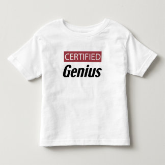 Certified Genius Kleinkind T-shirt