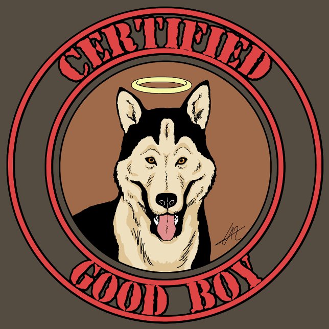 Certified Good Boy T-Shirt (Von Creator hochgeladen)