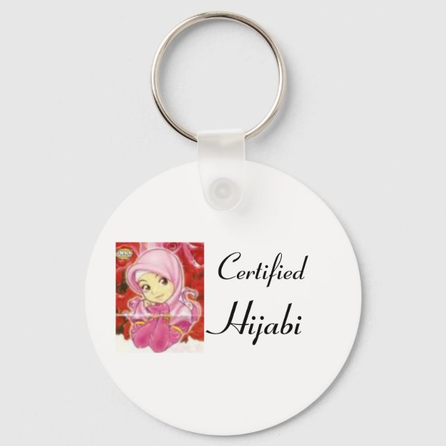 Certified Hijabi Schlüsselanhänger (Vorderseite)