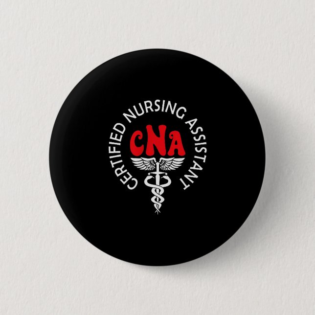Certified Nurse Istant Certified Nursing Istant Cn Button (Vorderseite)
