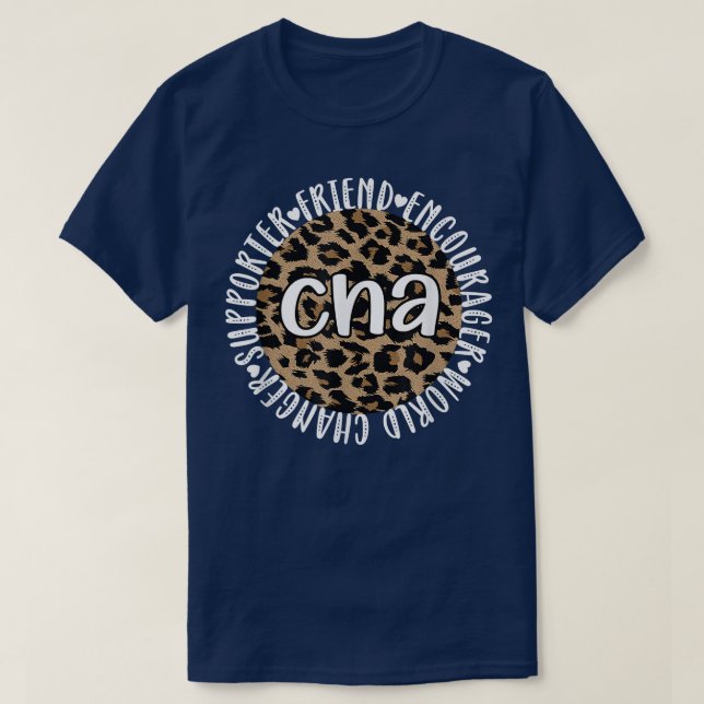 Certified Nursing Assistant Apprefication CNA Nurs T-Shirt (Design vorne)