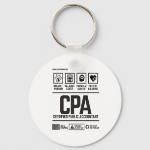 certified public accountant-CPA Schlüsselanhänger
