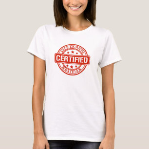 Certified Solo Acoustic Musician Emblem T - Shirt( T-Shirt
