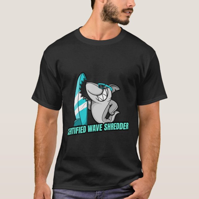CERTIFIED WAVE SHREDDER T-Shirt (Vorderseite)