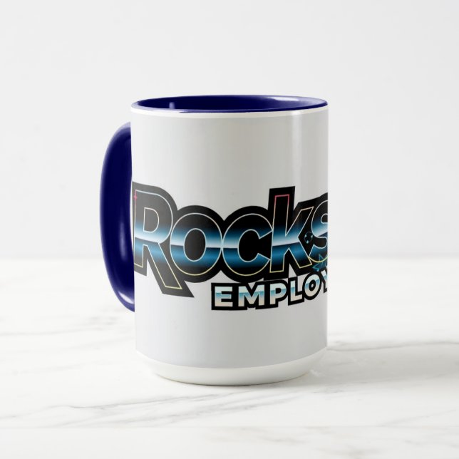 Certified Workplace Rockstar | Premium Gift Tasse (Vorderseite Links)