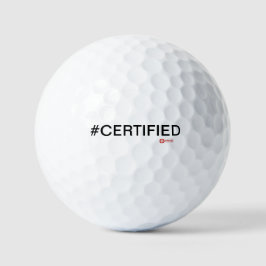 #CERTIFIFIED GOLFBALL