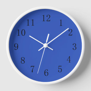 Cerulean Blau-Farbküchen-Wanduhr Wanduhr