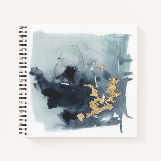 Cerulean & Gold Notizbuch (Vorderseite)