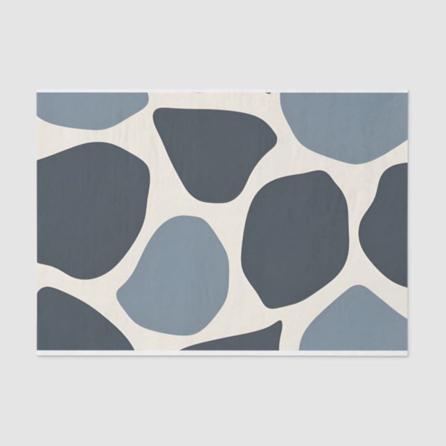 Cerulean Mist Drift Tissue Seidenpapier (Vorderseite)