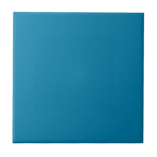 Cerulean Solid Color   Classic   elegant Fliese