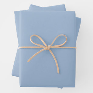 Cerulean Solid Color Geschenkpapier Set