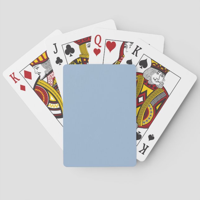 Cerulean Solid Color Spielkarten (Rückseite)