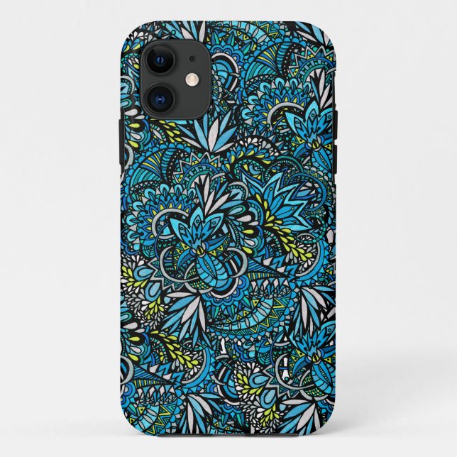 Cerulean Wirbel Case Mate Tough Phone Case (Rückseite)