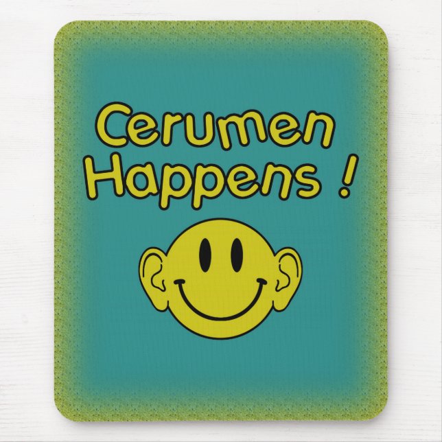 Cerumen geschieht mousepad (Vorne)