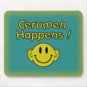 Cerumen geschieht mousepad
