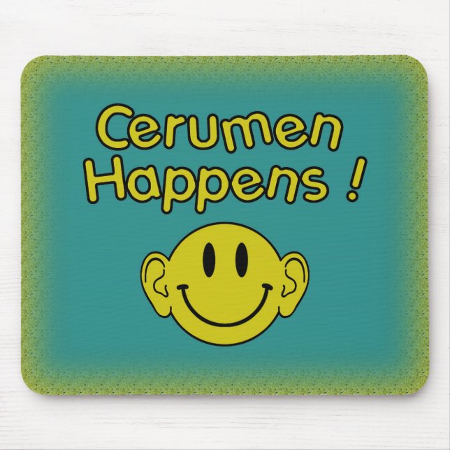 Cerumen geschieht mousepad (Vorne)