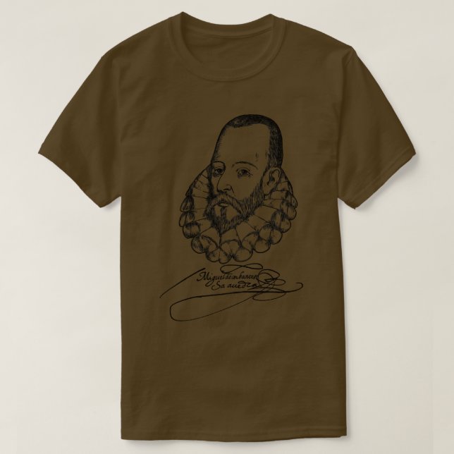 Cervantes Literatur T-Shirt (Design vorne)