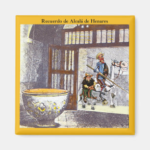 Cervantes Tauferer Schriftart Alcalá de Henares Magnet