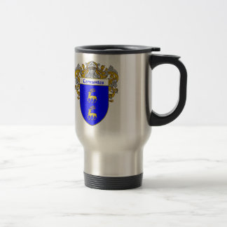 Cervantes-Wappen/Familienwappen Reisebecher