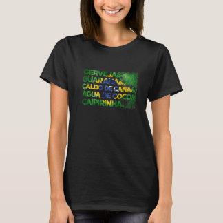 Cerveja Guaraná Caldo de cana & Caipirinha Brasili T-Shirt