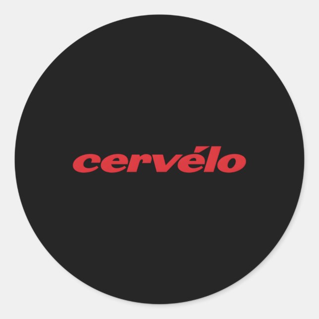 Cervelo aktualisiert 2021 runder aufkleber (Vorderseite)