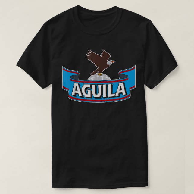 Cerveza Aguila oder Bier Sinigual und Siempre Deco T-Shirt (Design vorne)