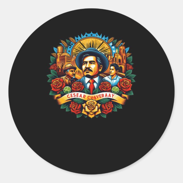 César Chávez Day - 31 März Holiday Mexico Sticker (Vorderseite)