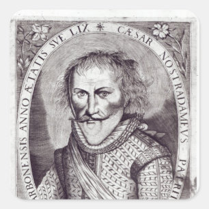 Cesar Nostradamus Quadratischer Aufkleber