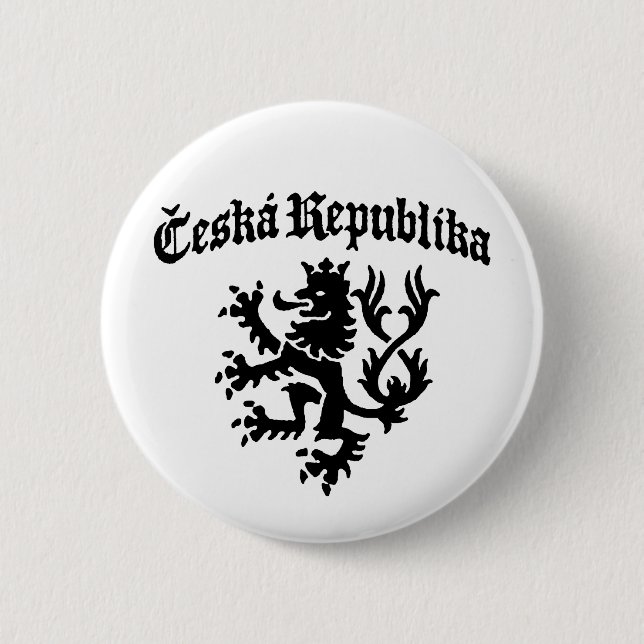 Ceska Republika Button (Vorderseite)