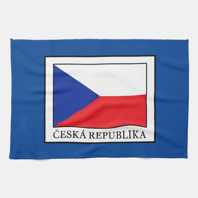 Ceska Republika Geschirrtuch (Horizontal)