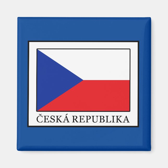 Ceska Republika Magnet (Vorne)