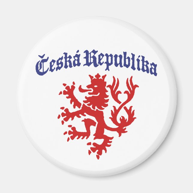 Ceska Republika Magnet (Vorne)