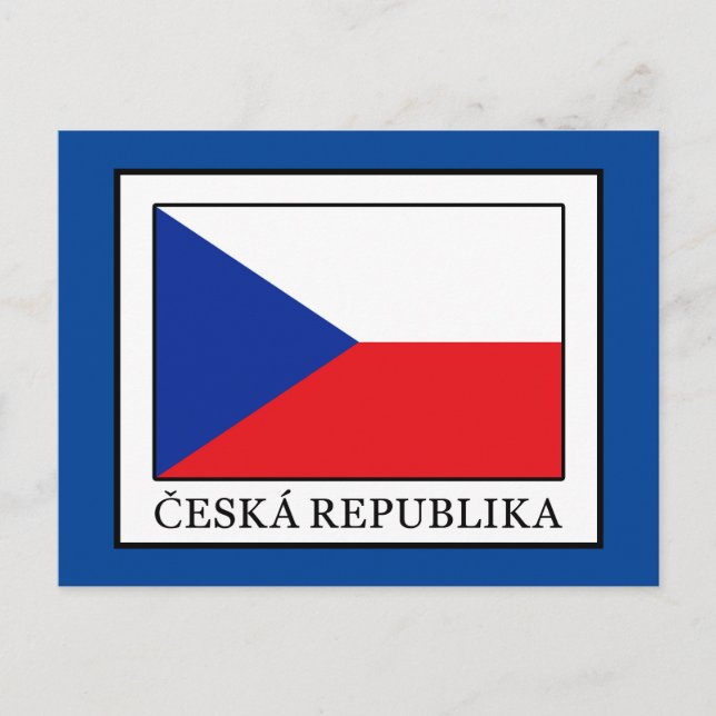 Ceska Republika Postkarte (Vorderseite)