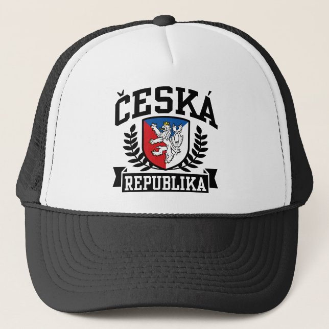 Ceska Republika Truckerkappe (Vorderseite)